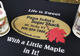 (Item #46) Papa John's Maple Syrup - Half Gallon (1of3)