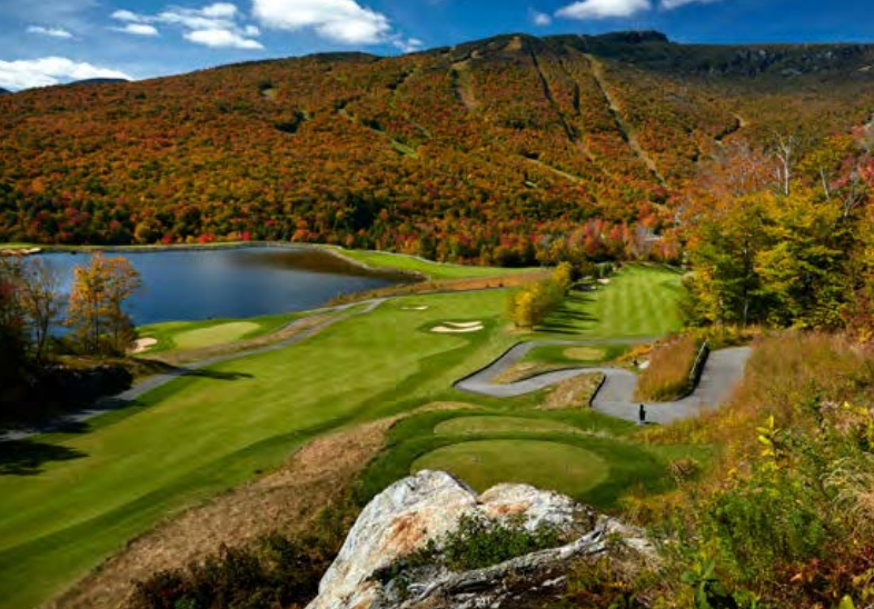 (Item #30) The Mountain Course at Spruce Peak Golf Club - (4) Greens Fees wCart *ELITE ITEM*