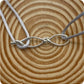 Silver Slide Knot Bracelet