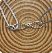 Silver Slide Knot Bracelet