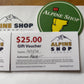 (Item #31) Alpine Shop - (2) $25 Gift Cards