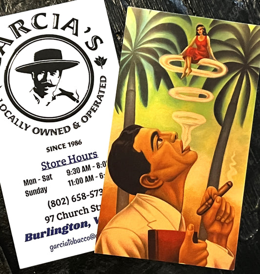 (Item #15) Garcia's Cigars - CAO Packages (2) & Signature Cigar Cutters