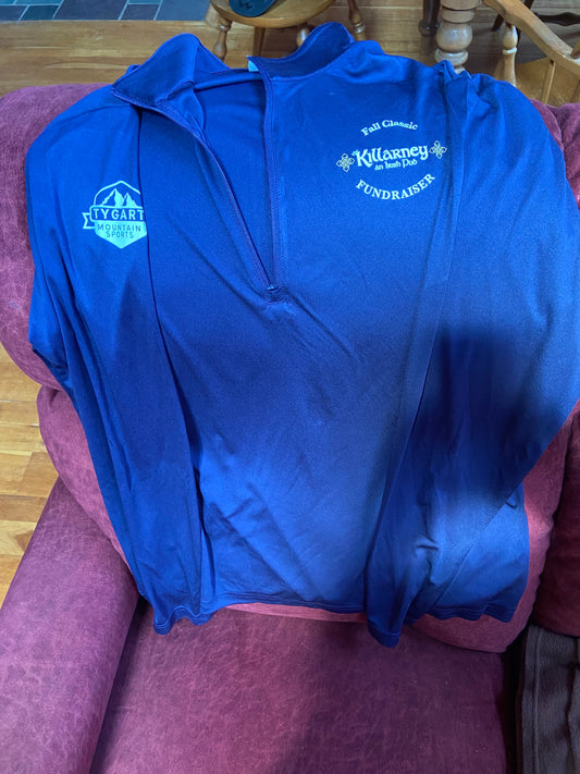 (#16) The Killarney Pub Blue Athletic Golf Jacket