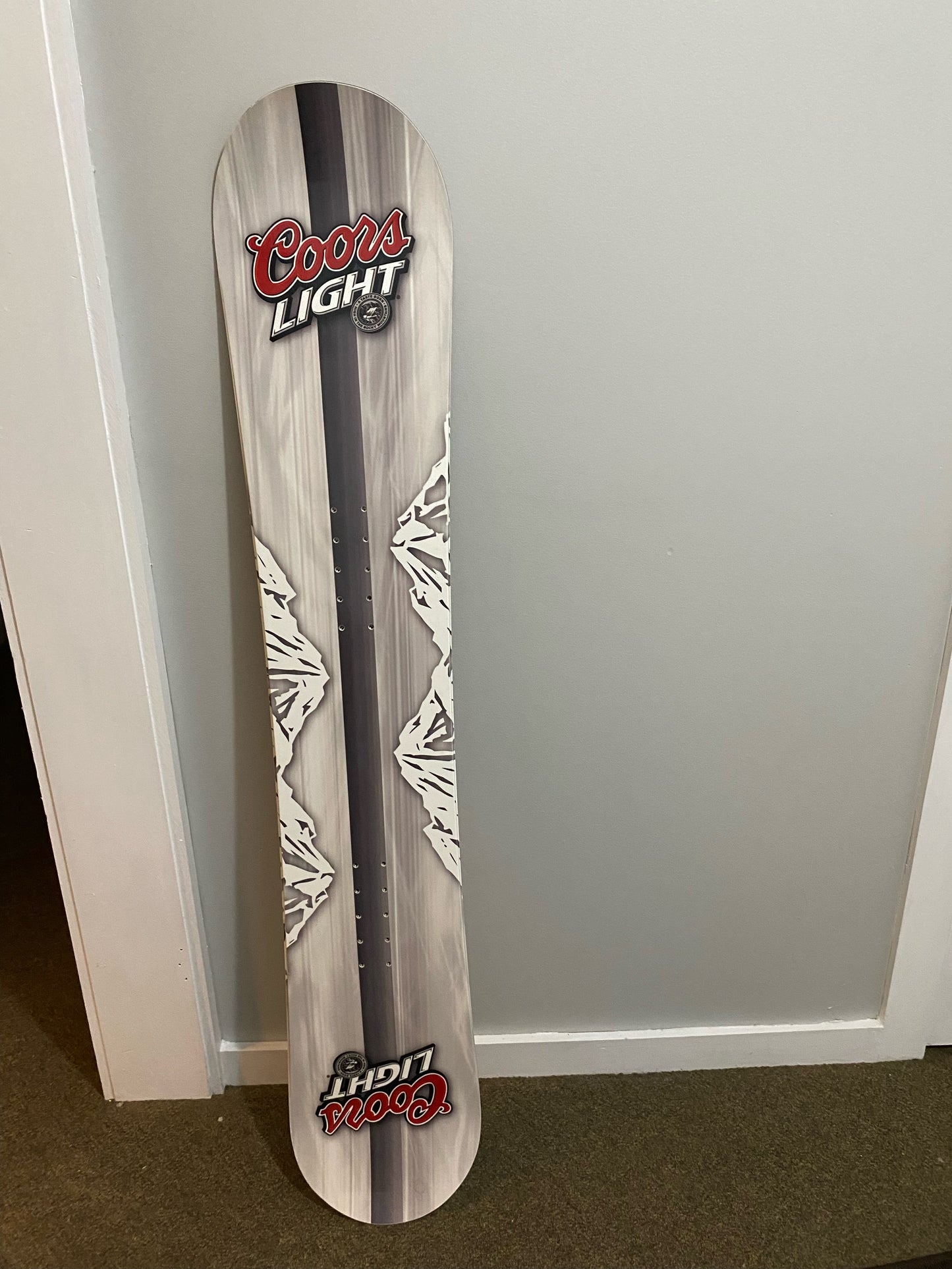 (#46) Snow Board - Coors Light Design