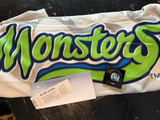 (Item #44) Lake Monsters Swag and (2) Tickets
