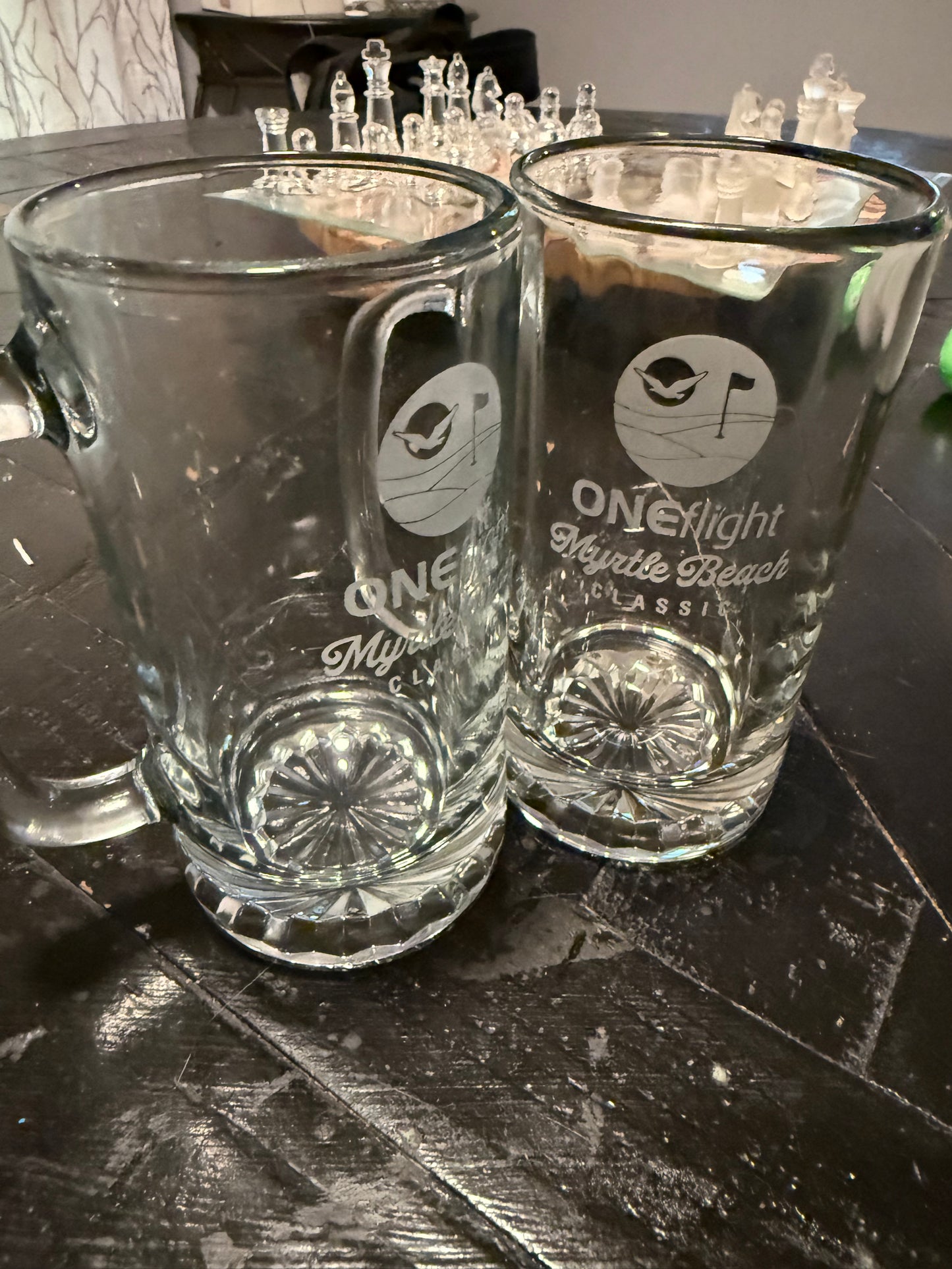 (Item #34) Myrtle Beach Classic ONEflight Collector's Pint Glasses (2)