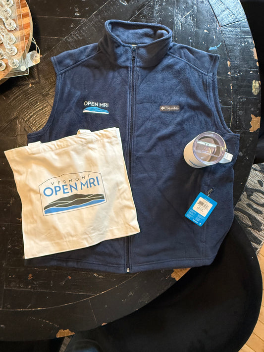 Open MRI Vest with Travel Mug & Bag