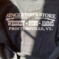 Item #54: Singleton's General Store - TShirt & Two Gift Certificates ($50/ea)