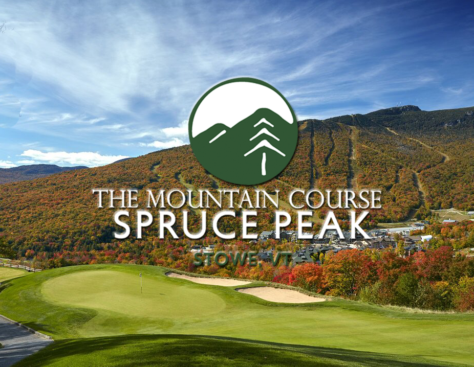 (Item #15) Elite Item: Stowe Mountain Course at Spruce Peak - (4) Greens Fees wCarts