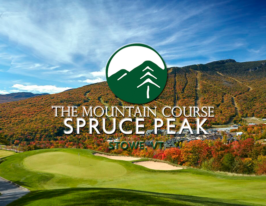 (Item #15) Elite Item: Stowe Mountain Course at Spruce Peak - (4) Greens Fees wCarts