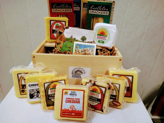Item #56: VT Farmstead Cheese Gift Basket