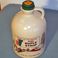 Item #5: Mitch's Maples Maple Syrup - Half Gallon (1 of 2 Available)