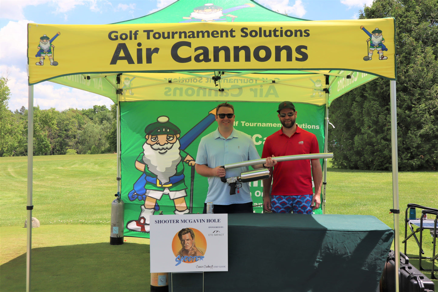 Elite Golf Ball Cannon Sponsor